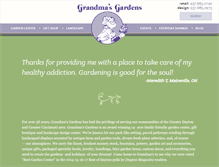 Tablet Screenshot of grandmasgardencenter.com